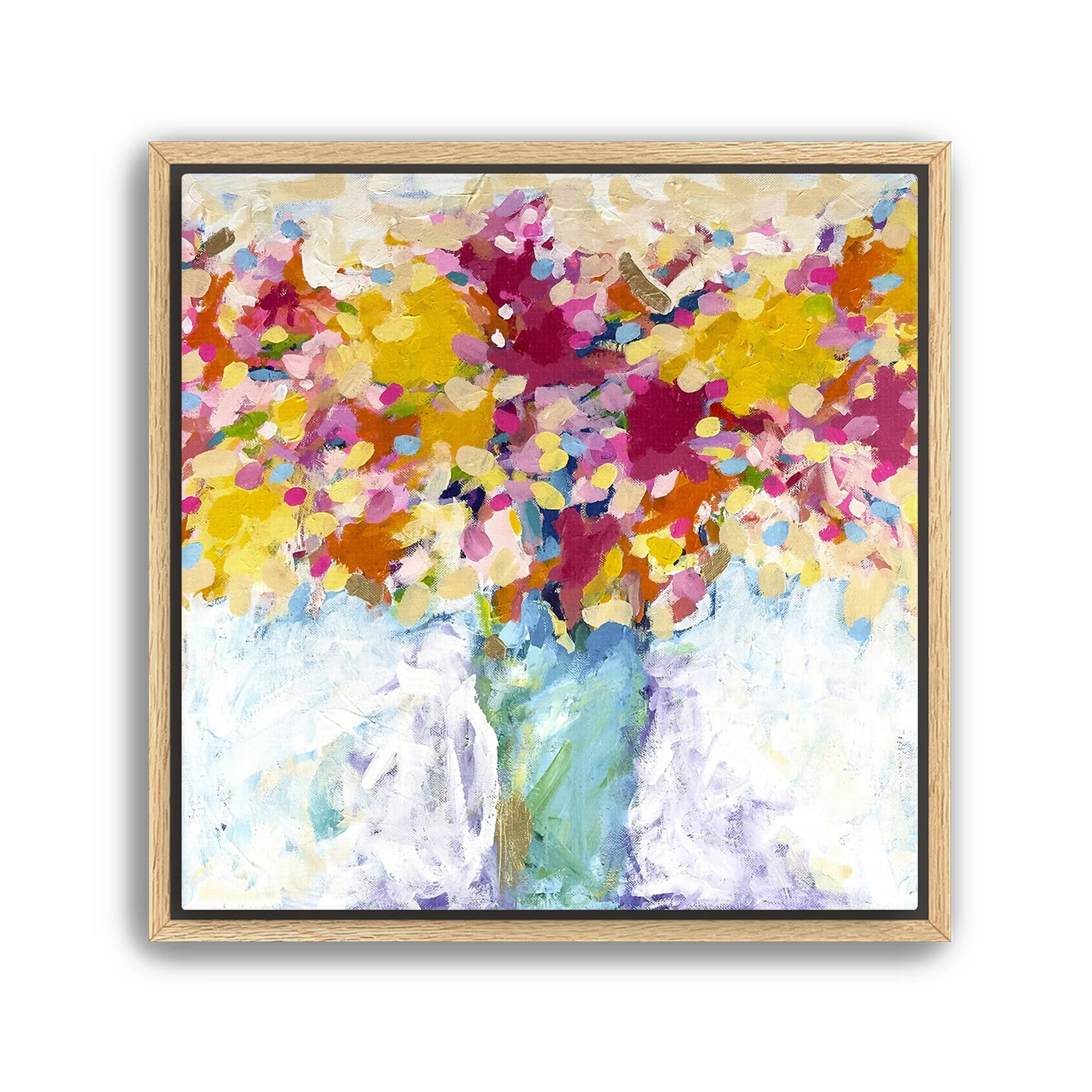 Springtime Impressions: Moden Floral Art Canvas & Paper Prints